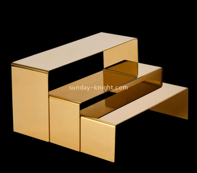 China perspex supplier custom acrylic sandal display risers SSK-039