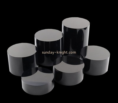 Perspex display manufacturer custom acrylic acrylic round display stand props for shoe SSK-038