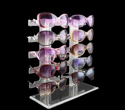Acrylic sunglasses display with multi-holders SDK-006
