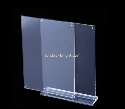 Lucite display manufacturer custom acrylic magnetic stand frame APK-056