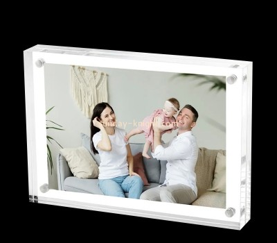Lucite products supplier custom acrylic photo block frame APK-059