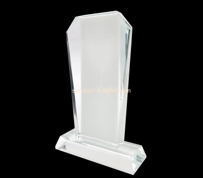 Plexiglass products supplier custom acrylic blank tabletop decor plaque ATK-068