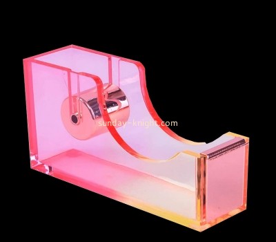 Perspex manufacturers customized acrylic mini tape dispenser holder ODK-106