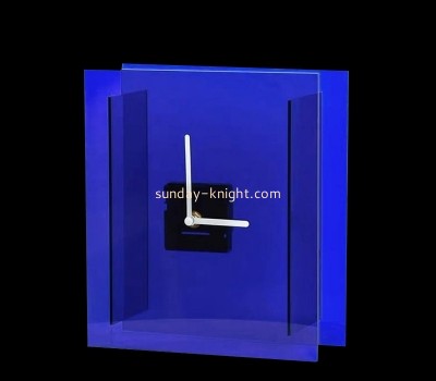 ​Acrylic display manufacturer custom plexiglass ornament clock perspex wall pendulum clock ODK-041