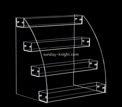 Acrylic item supplier custom plexiglass 4 tiers countertop display stands ODK-1176