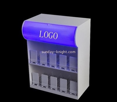 Plexiglass supplier customized led curio cabinet lights EDK-014