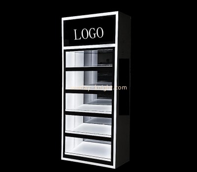 Plexiglass manufacturer custom lighted display cabinet EDK-007