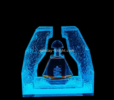 Custom bar KTV luminous acrylic colorful ice wine bottle display stand LDK-067