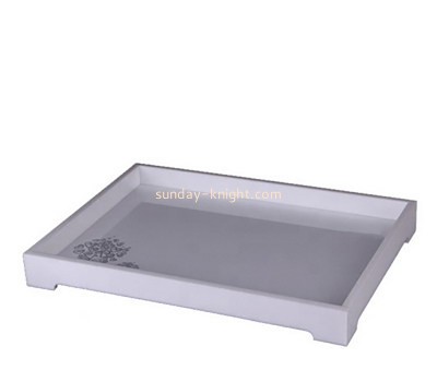 Perspex display supplier custom acrylic hotel supplies organizer tray STK-281