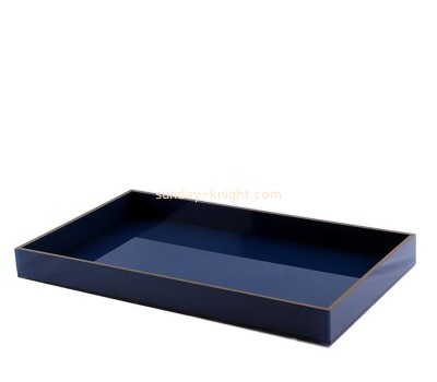 China perspex manufacturer custom acrylic tabletop organizer tray STK-287