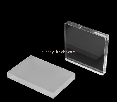 Perspex display manufacturer custom acrylic DIY scrapbooking block CAK-343