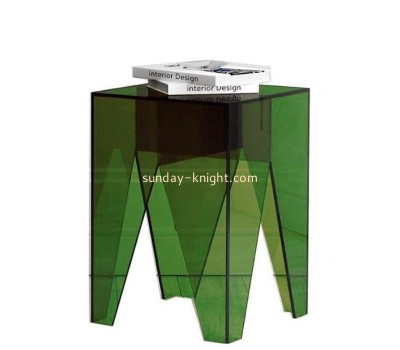 China perspex manufacturer custom acrylic apartment corner table AFK-350