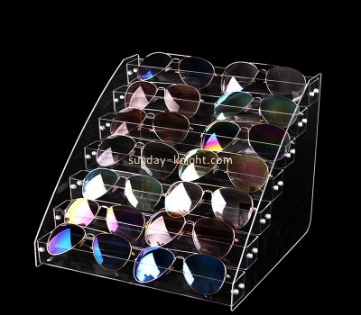 Perspex item supplier custom acrylic 7 tiers sunglasses display holders SDK-084