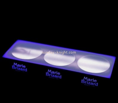 Custom acrylic LED wine display seat LDK-125