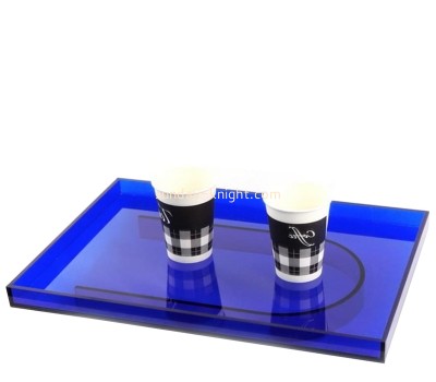 Custom acrylic tabletop tea cup tray STK-288