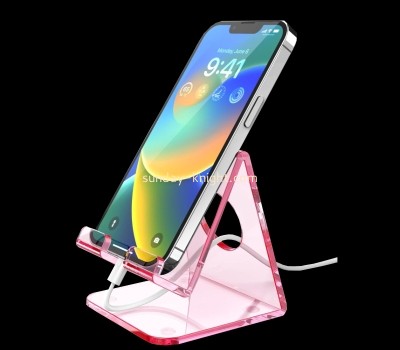Custom acrylic smart phone stand for office desktop CPK-152
