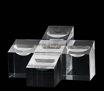 Custom acrylic rings display blocks for retail shop JDK-738