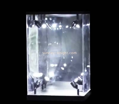 Custom acrylic showcase with LED light EDK-089