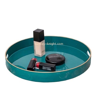 Custom wholesale acrylic makeup organizer tray STK-298