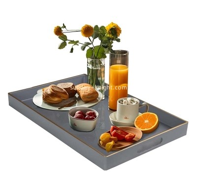 Custom wholesale acrylic food serving tray STK-300