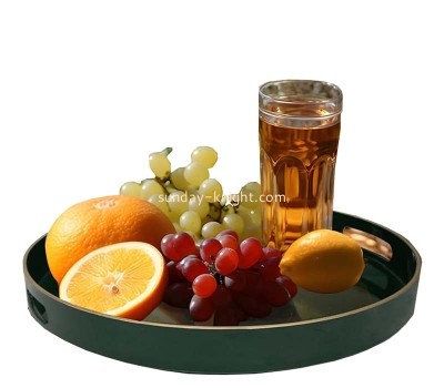 Custom wholesale acrylic fruit serving tray STK-301