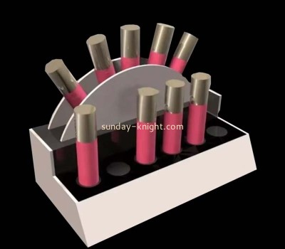 Custom wholesale acrylic 2 tiers lipsticks display props DMD-494