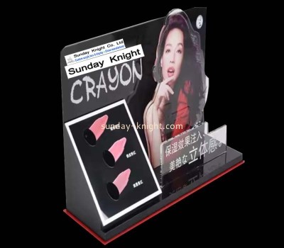 Custom wholesale acrylic countertop lipgloss display props DMD-496