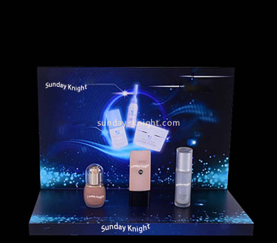 Custom wholesale acrylic countertop skincare beauty display props MDK-501