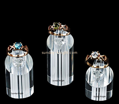 Custom wholesale acrylic retail earrings display blocks JDK-755