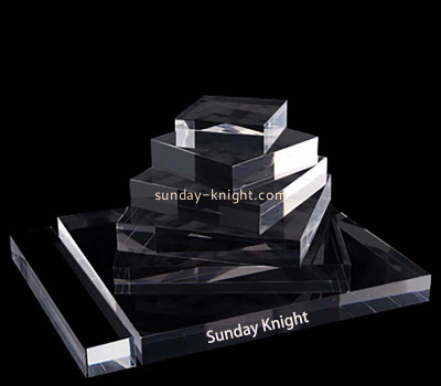 Wholesale custom acrylic retail display props blocks CAK-372