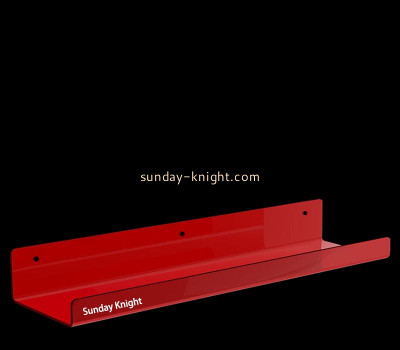 Wholesale custom acrylic floating shoe display riser shelf SSK-052