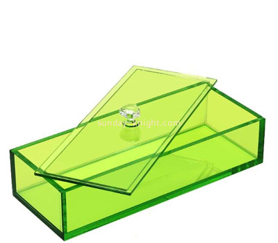 Wholesale custom acrylic dustproof box with lid AHK-099