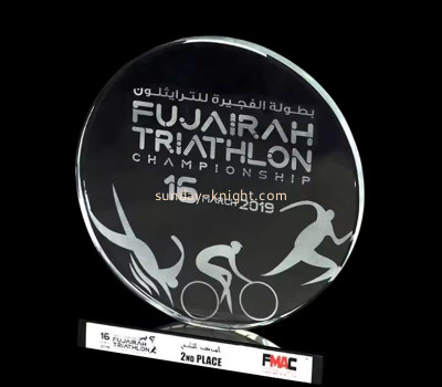 Wholesale custom acrylic tabletop trophy ATK-110