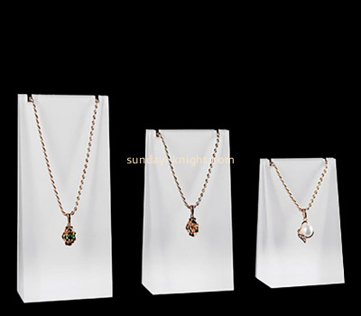 Wholesale custom acrylic necklace display blocks ODK-1216