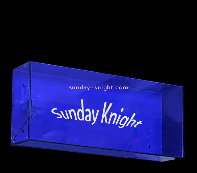 Wholesale custom acrylic outdoor advertising light box EDK-117