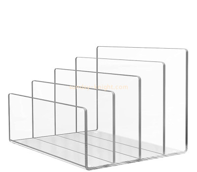 Wholesale custom acrylic 4 section file holder BHK-893