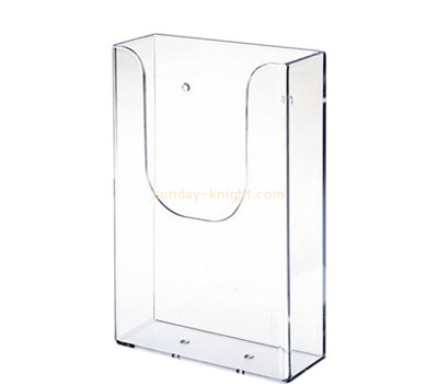 Wholesale custom acrylic wall magazine holder BHK-896