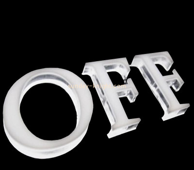 Wholesale custom acrylic block decor words CAK-390