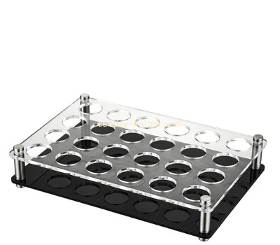 Wholesale custom acrylic 24 cocktail cup holder stand WDK-279