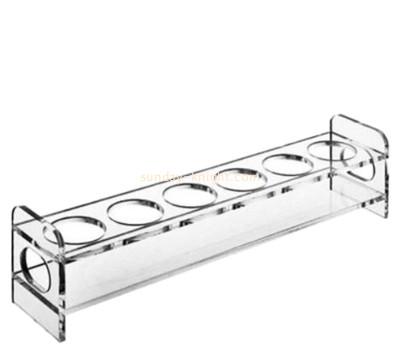 Wholesale custom acrylic 6 holes shot glass holder WDK-283