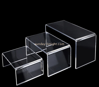 Wholesale custom acrylic risers for displaying sandal SSK-067