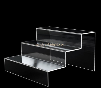 Wholesale custom acrylic 3 tiers risers for displaying shoe SSK-066