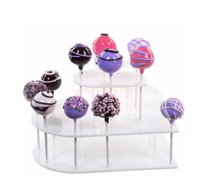 Wholesale custom acrylic lollipop hold stand HCK-249