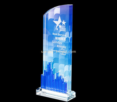 Wholesale custom acrylic best service awards ATK-116