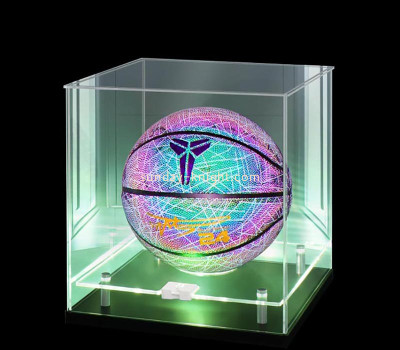 Wholesale custom acrylic basketball LED display case EDK-127