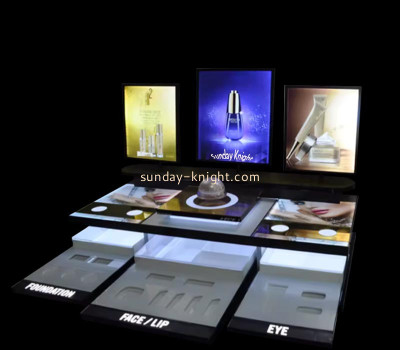 Wholesale custom acrylic cosmetics LED display props LDK-163