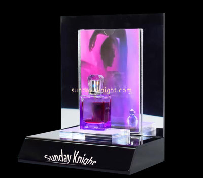 Wholesale custom acrylic perfume LED display props LDK-166