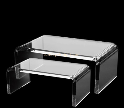 Custom acrylic retail sandal display risers SSK-077