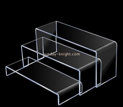 Custom acrylic retail U-shape sneaker display risers SSK-080