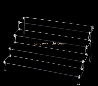 Custom acrylic retail 4-tier skincare display riser MDK-530